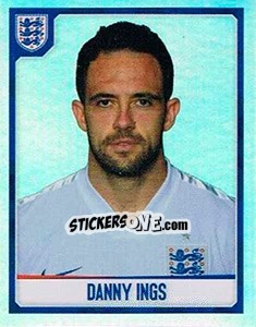 Cromo Danny Ings - England 2016 n. 317 - Panini
