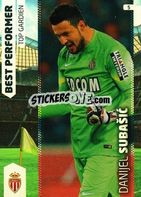 Sticker Danijel Subašic - FOOT 2015-2016. Adrenalyn XL - Panini