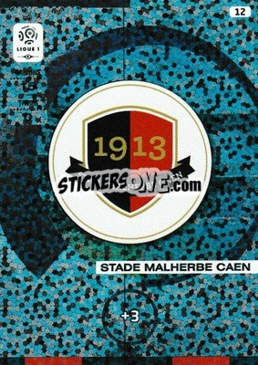 Sticker Club Badges - FOOT 2015-2016. Adrenalyn XL n. 12 - Panini