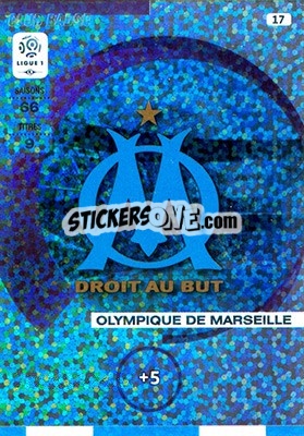 Sticker Club Badges - FOOT 2015-2016. Adrenalyn XL n. 17 - Panini