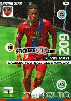 Sticker Kévin Mayi - FOOT 2015-2016. Adrenalyn XL n. 30 - Panini
