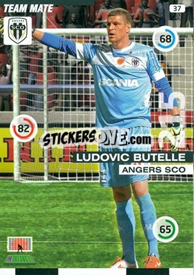 Sticker Ludovic Butelle - FOOT 2015-2016. Adrenalyn XL n. 37 - Panini