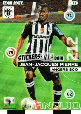 Sticker Jean-Jacques Pierre - FOOT 2015-2016. Adrenalyn XL n. 41 - Panini