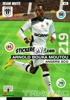 Sticker Arnold Bouka Moutou - FOOT 2015-2016. Adrenalyn XL n. 42 - Panini