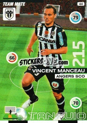 Sticker Vincent Manceau - FOOT 2015-2016. Adrenalyn XL n. 44 - Panini