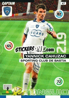 Figurina Yannick Cahuzac - FOOT 2015-2016. Adrenalyn XL - Panini