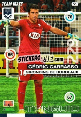 Sticker Cedric Carrasso - FOOT 2015-2016. Adrenalyn XL - Panini