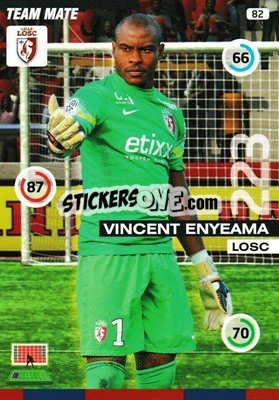 Sticker Vincent Enyeama - FOOT 2015-2016. Adrenalyn XL n. 82 - Panini