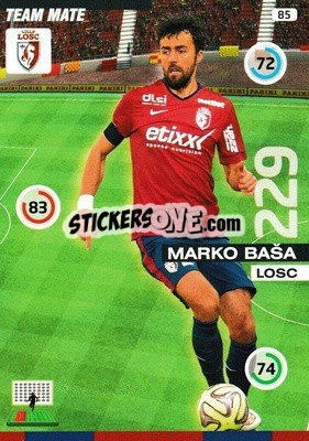 Sticker Marko Basa - FOOT 2015-2016. Adrenalyn XL n. 85 - Panini