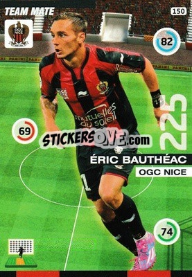 Sticker Eric Bautheac - FOOT 2015-2016. Adrenalyn XL n. 150 - Panini
