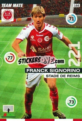 Sticker Franck Signorino - FOOT 2015-2016. Adrenalyn XL n. 166 - Panini