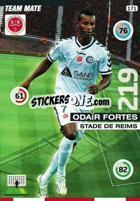 Sticker Odair Fortes - FOOT 2015-2016. Adrenalyn XL - Panini