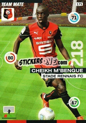 Sticker Cheikh M'bengue - FOOT 2015-2016. Adrenalyn XL - Panini