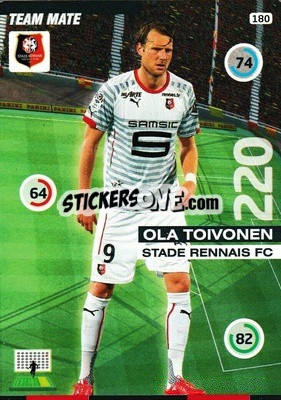 Figurina Ola Toivonen - FOOT 2015-2016. Adrenalyn XL - Panini