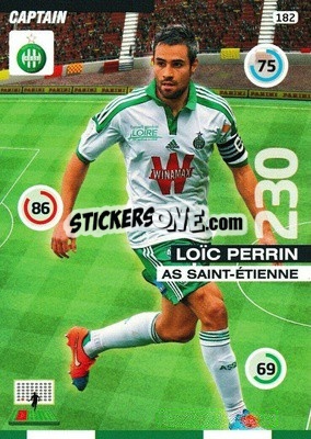 Sticker Loic Perrin - FOOT 2015-2016. Adrenalyn XL - Panini