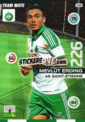 Figurina Mevlüt Erding - FOOT 2015-2016. Adrenalyn XL n. 189 - Panini