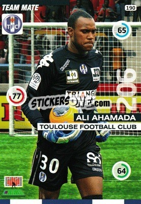 Sticker Ali Ahamada - FOOT 2015-2016. Adrenalyn XL n. 190 - Panini