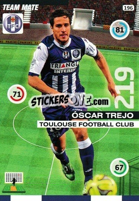 Cromo Oscar Trejo - FOOT 2015-2016. Adrenalyn XL n. 196 - Panini