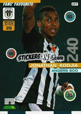 Sticker Jonathan Kodija - FOOT 2015-2016. Adrenalyn XL - Panini