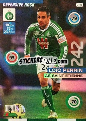Sticker Loic Perrin - FOOT 2015-2016. Adrenalyn XL n. 260 - Panini