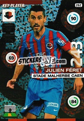 Cromo Julien Feret - FOOT 2015-2016. Adrenalyn XL - Panini