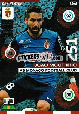 Cromo Joäo Moutinho - FOOT 2015-2016. Adrenalyn XL - Panini