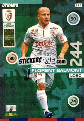 Figurina Florent Balmont - FOOT 2015-2016. Adrenalyn XL - Panini