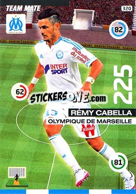 Sticker Rémy Cabella - FOOT 2015-2016. Adrenalyn XL - Panini