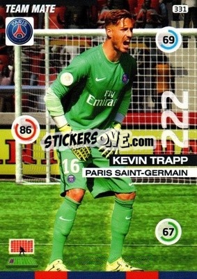 Sticker Kevin Trap - FOOT 2015-2016. Adrenalyn XL n. 331 - Panini