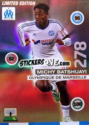 Sticker Michy Batshuayi - FOOT 2015-2016. Adrenalyn XL n. LE-MB - Panini
