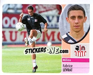 Figurina Fabrice Levrat - FOOT 2002-2003 n. 6 - Panini