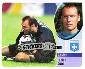 Figurina Fabien Cool - FOOT 2002-2003 n. 15 - Panini
