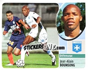 Sticker Jean-Alain Boumsong - FOOT 2002-2003 n. 16 - Panini