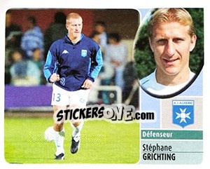 Sticker Stéphane Grichting - FOOT 2002-2003 - Panini