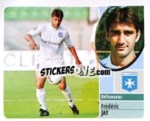 Cromo Frédéric Jay - FOOT 2002-2003 n. 20a - Panini
