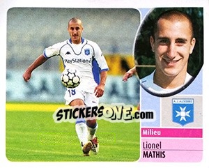 Sticker Lionel Mathis - FOOT 2002-2003 n. 24 - Panini