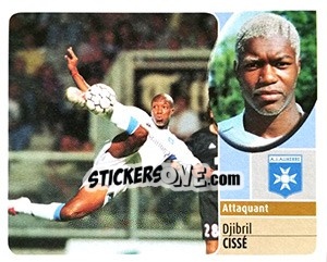 Sticker Djibril Cissé - FOOT 2002-2003 - Panini