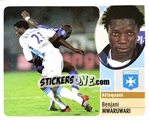 Sticker Benjani Mwaruwari