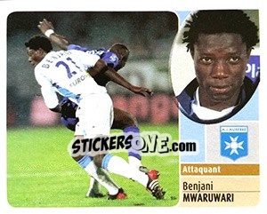 Sticker Benjani Mwaruwari - FOOT 2002-2003 n. 28 - Panini