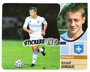 Cromo Arnaud Gonzalez - FOOT 2002-2003 n. 28a - Panini