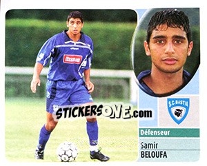 Sticker Samir Beloufa - FOOT 2002-2003 - Panini