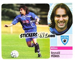Sticker Reynald Pédros - FOOT 2002-2003 n. 32a - Panini