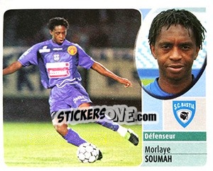 Sticker Morlaye Soumah - FOOT 2002-2003 - Panini