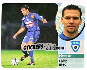 Sticker Cédric Uras - FOOT 2002-2003 - Panini