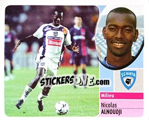 Sticker Nicolas Alnoudji - FOOT 2002-2003 n. 36 - Panini
