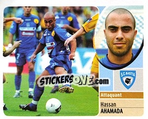 Sticker Hassan Ahamada - FOOT 2002-2003 - Panini