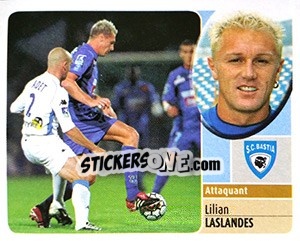 Sticker Lilian Laslandes - FOOT 2002-2003 n. 41 - Panini