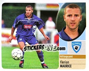 Sticker Florian Maurice - FOOT 2002-2003 n. 42 - Panini