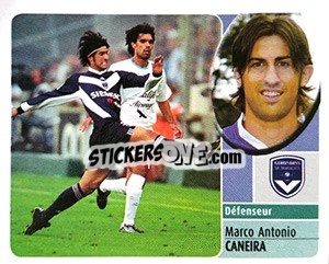 Sticker Marco Antonio Caneira - FOOT 2002-2003 n. 45a - Panini