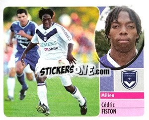 Sticker Cédric Fiston - FOOT 2002-2003 n. 47a - Panini